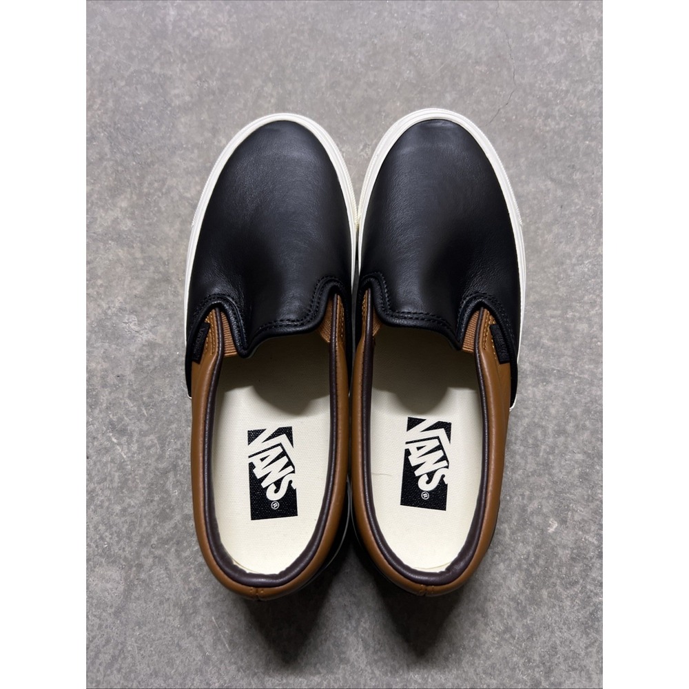Vans LX Classic Slip On 98 Black/Glazed Ginger VN000D5AETQ Mens 8 Women's 9.5 - Picture 3 of 6